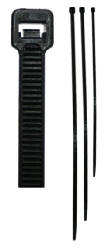 kabelbinder schwarz Nylon