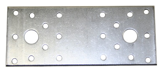 Flachverbinder Lochplatte Lochplatten  Holzverbinder Stahl verzinkt
